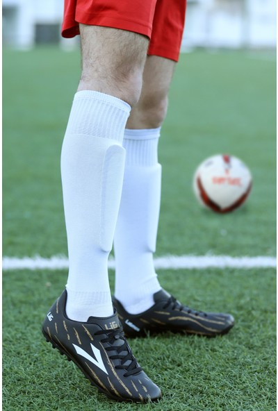 Lig Latmos Hm Halı Saha Erkek Futbol Ayakkabı Siyah