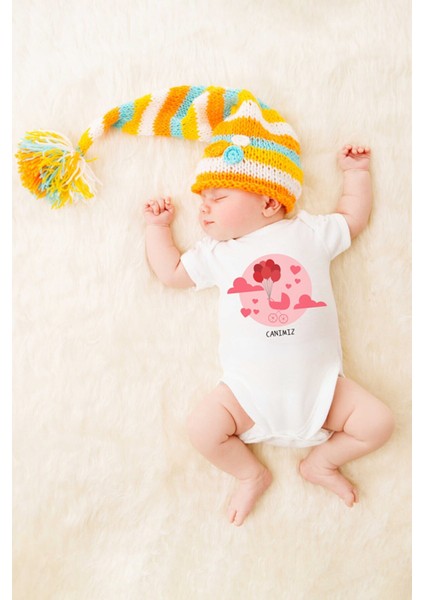 Kız Bebek Canımız Baskılı Body Zıbın