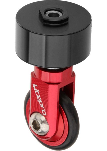Alaşım Katlanır Bisiklet Seatpost 33.9mm Koltuk Postası Için Kolay Tekerlek Rulo - Kırmızı (Yurt Dışından)