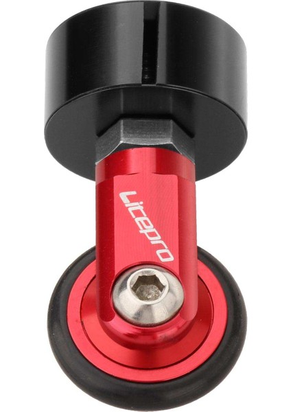 Alaşım Katlanır Bisiklet Seatpost 33.9mm Koltuk Postası Için Kolay Tekerlek Rulo - Kırmızı (Yurt Dışından)