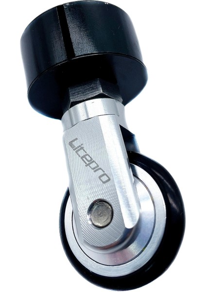 Katlanır Bisiklet Seatpost Kolay Tekerlek 33.9mm Koltuk Post Monte Rulo Easywheel Tekerler Ez Tekerlek Dahon Bisiklet ile Uyumlu - Altın (Yurt Dışından)