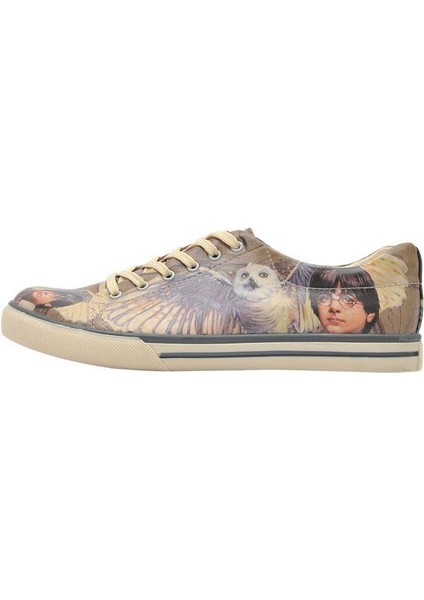 Erkek Vegan Deri Çok Renkli Sneakers - Warner Bros Harry and Hedwig Harry Potter Tasarım modelleri