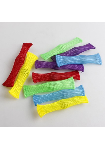 10 Adet Mermer Mesh Fidget Oyuncaklar Duyusal Stres Rölyef Oyuncaklar Renk Rastgele (Yurt Dışından)