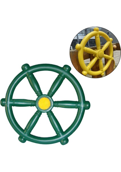 Taşınabilir 18.81 Inç Korsan Gemisi Tekerlek Salıncak Seti Için Açık Playset Arka Bahçe Kırmızı (Yurt Dışından)