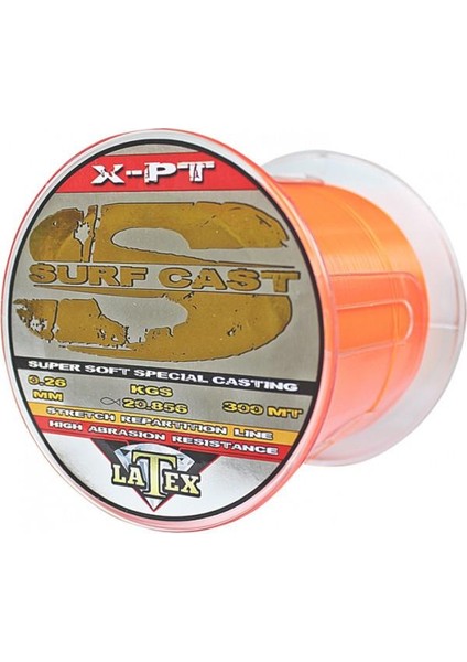 Effe Latex Surf Cast 300 Metre Olta Misinası  0.26 mm