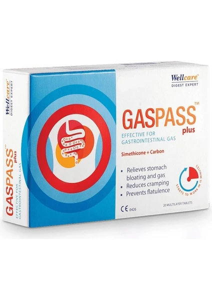 Gas Pass Plus 20 Tablet