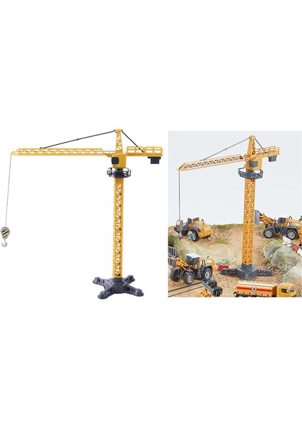 Inşaat Kamyon Araçlar Oyuncaklar Digger 1:55 Ölçekli Çocuk Kule Vinç (Yurt Dışından) modelleri