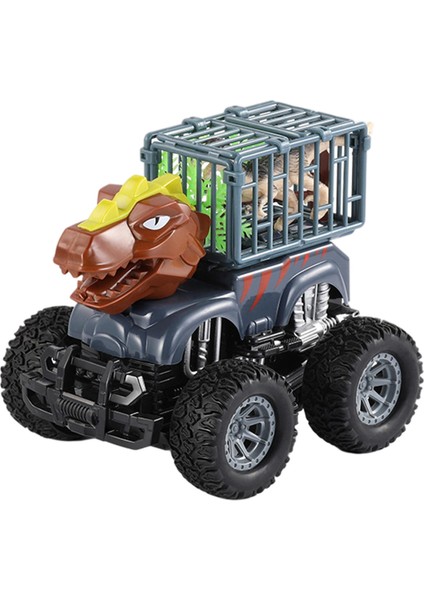 Dinozor Taşıma Araba Kamyon Model Playset Erkekler ve Kızlar Için Koleksiyon Tyrannosaurus Rex (Yurt Dışından) fiyatları