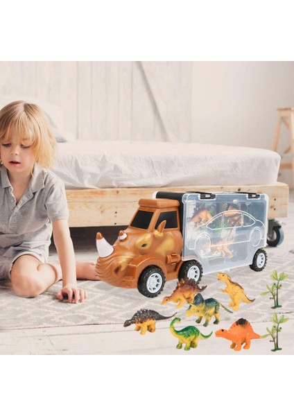 Taşıma Kamyonu Playset Doğum Günü Hediyesi Çocuklar 3, 4, 5, Yaş ve Üstü Uzun Gergedan (Yurt Dışından) fırsatları