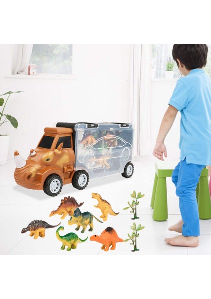 Taşıma Kamyonu Playset Doğum Günü Hediyesi Çocuklar 3, 4, 5, Yaş ve Üstü Uzun Gergedan (Yurt Dışından) indirimleri