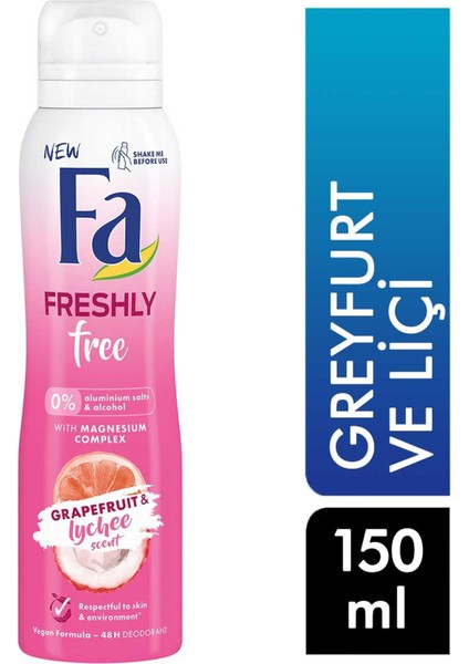 Kadın Deodorant 150 ml Greyfurt ve Liçi 8690572791295 Deodorant