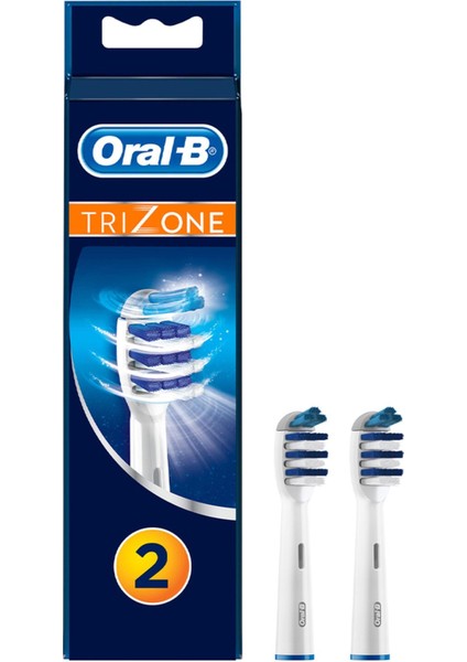 Diş Fırçası Yedek Başlığı Trizone 2 Adet Manuel Diş Fırçası