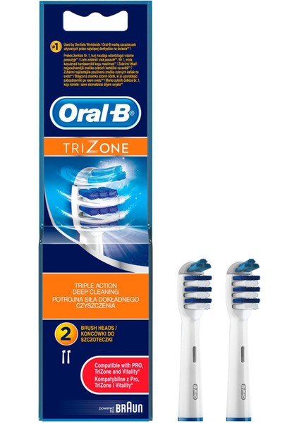 Diş Fırçası Yedek Başlığı Trizone 2 Adet Manuel Diş Fırçası fiyatları