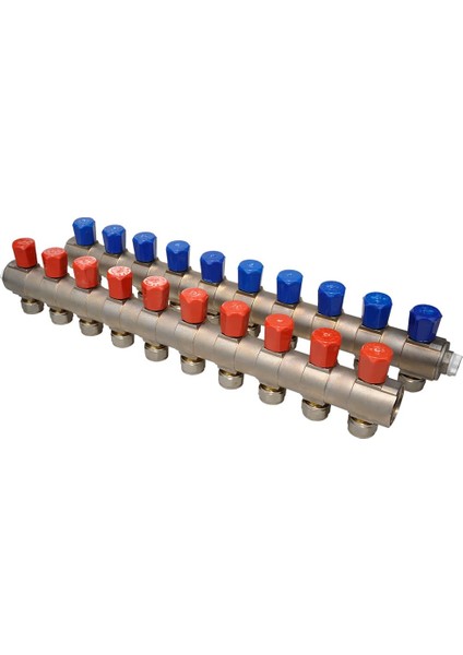 10 Ağızlı Kollektör Vanası 16*2 cm