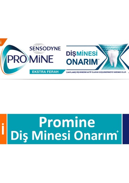 Promine Onarım Ekstra Ferah Diş Macunu 75 ml Diş Macunu