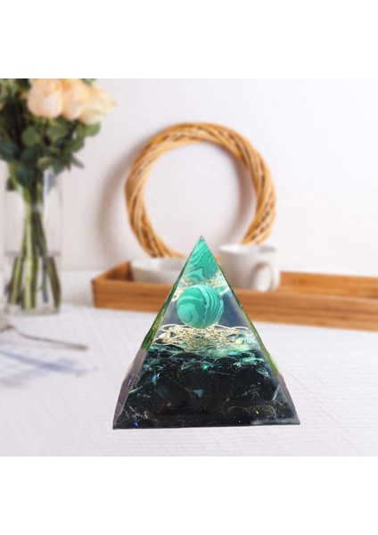 Feng Shui Yoga Için Orgon Piramit Enerji Jeneratörü Süs Kristal Küre 6x6 cm (Yurt Dışından) fırsatları