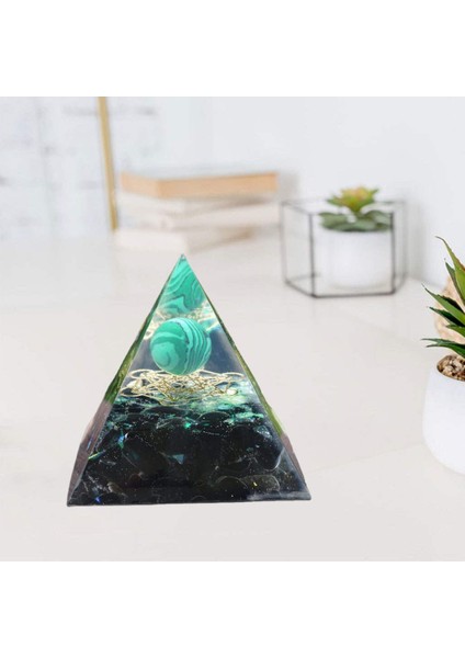 Feng Shui Yoga Için Orgon Piramit Enerji Jeneratörü Süs Kristal Küre 6x6 cm (Yurt Dışından) indirimleri