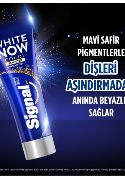 Diş Macunu White Now Gold 75 ml Diş Macunu