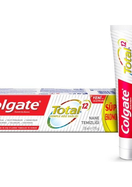 Total Nane Temizliği Diş Macunu 150 ml Diş Macunu