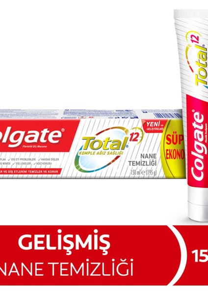 Total Nane Temizliği Diş Macunu 150 ml Diş Macunu