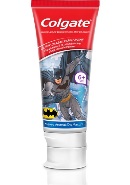 Barbie Batman Çocuk Diş Macunu 75 ml Diş Macunu