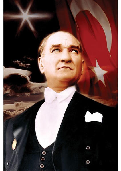 Hazar Bayrak Atatürk Posteri 200X300CM