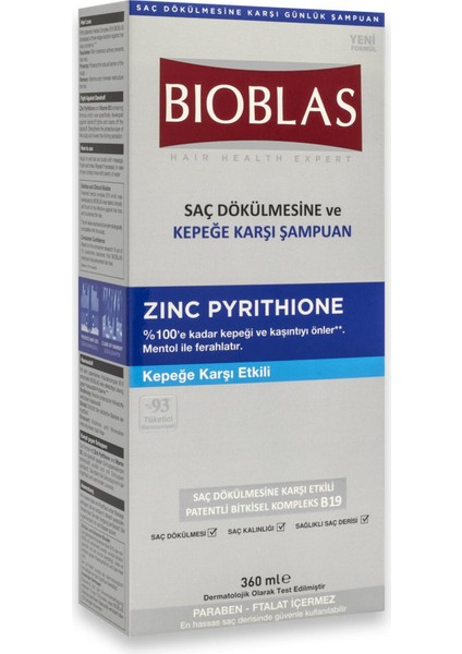 Kepeğe Karşı Şampuan 360 ml Şampuan