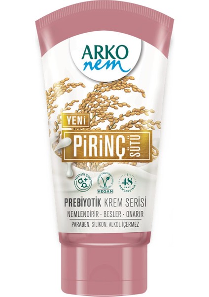 Nem Pirinç Sütü Prebiyotik Krem Serisi 60 ml El Kremi