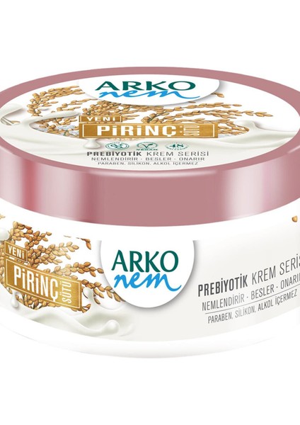 Nem Pirinç Sütü Prebiyotik Krem Serisi 250 ml El Kremi