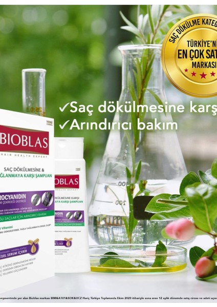 Bioblas Yağlanmaya Karşı Şampuan 360 ml Şampuan