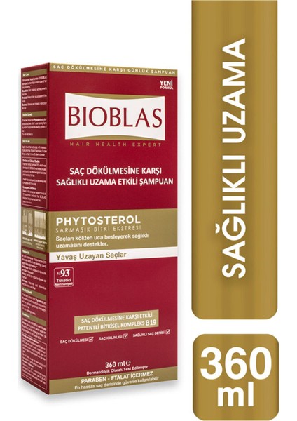 Bioblas Sağlıklı Uzama Etkili Şampuan 360 ml Şampuan fiyatları