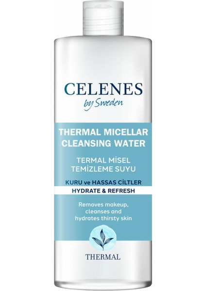 Celenes By Sweden Thermal Misel Temizleme Suyu Kuru/hassas 250 ml Kategori: El Kremi