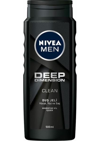 Men Deep Dimension Erkek Duş Jeli 500ML Duş Jeli