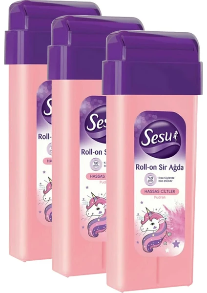 Roll-On Ağda Unicorn Hassas Ciltler 100 ml x 3 Adet