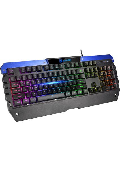 SA-D10 Battle Ram Rgb Klavye + Mouse + Mouse Pad Seti