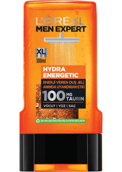 L'Oréal Paris Men Expert L'Oreal Paris Men Expert Men Expert Hydra Energetic Duş Jeli 300 ml Duş Jeli