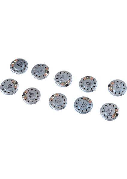 Yuvarlak Mıknatıslı Elektronik Ses Hoparlör Trompet 0.5W 8ohm 10X20MM (Yurt Dışından)