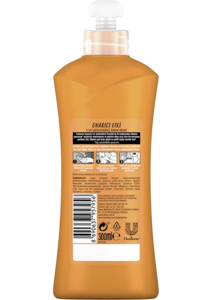 Elidor 7/24 Onarıcı Etki Şekillendirici Bakım Kremi 300 ml Saç Kremi modelleri