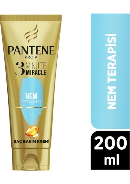 3 Minute Miracle Saç Bakım Kremi Nem Terapisi 200 ml Saç Kremi