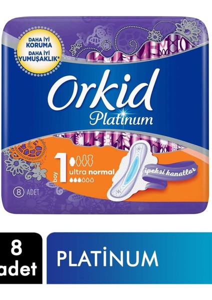 Platinum Hijyenik Ped Normal Tekli Paket 8 Ped 8001090018229 Hijyenik Ped