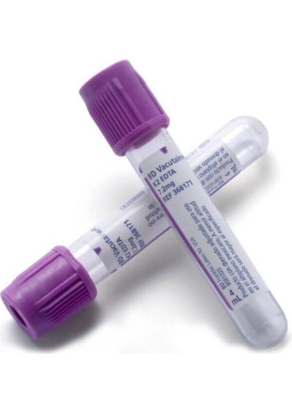 Vakumlu Hemogram Kan Alma Tüpü - Vacusera Vakumlu Edtalı Hemogram Kan Alma Tüpü 2 ml