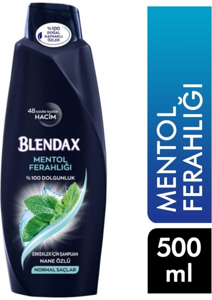 Şampuan 500 ml Mentol Ferahlığı 8690572798553 Şampuan