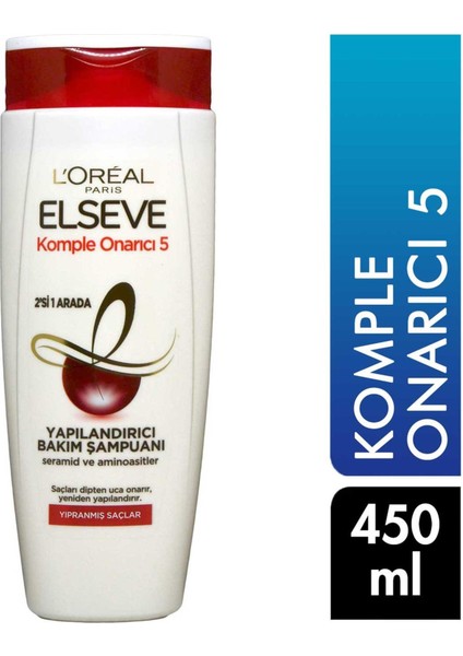 Şampuan 450 ml 2si 1 Arada Komple Onarıcı Yapılandırıcı 3600523954599 Şampuan