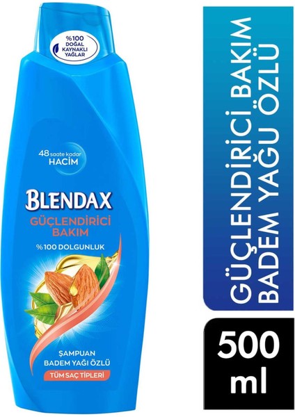 Şampuan 500 ml Badem Yağı Özlü 8690572798195 Şampuan