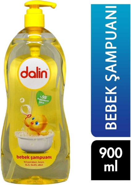 Bebek Şampuanı 900 ml Pompalı 8690605060992 Şampuan