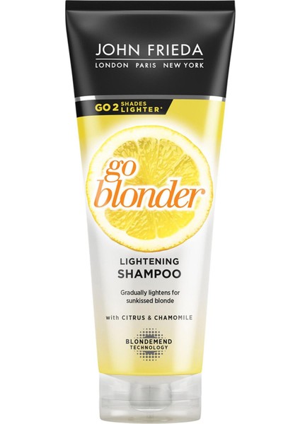 Sheer Blonde Goblonder Sarı Saçlar Şampuan 250ML Şampuan