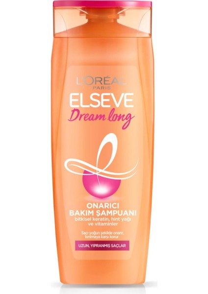 Loreal Paris Elseve Dream Long Onarıcı Bakım Şampuanı 670 ml Şampuan