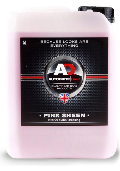 Auto Brite Pink Sheen Plastik Parlatıcı ve Koruyucu 5 Litre