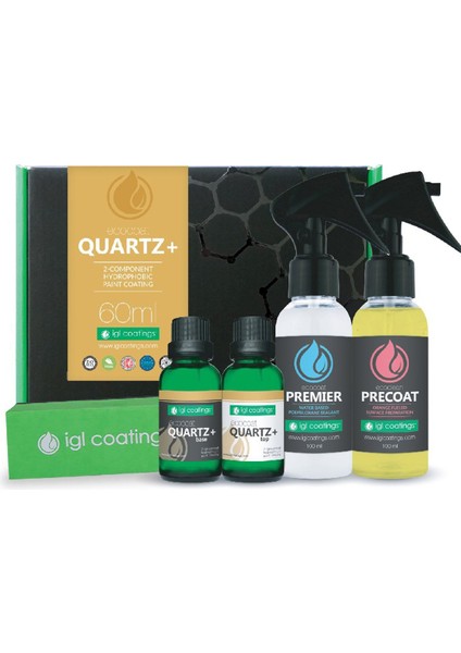 Ecocat Quartz+ Kit Grafenli Seramik Kaplama 60 ml
