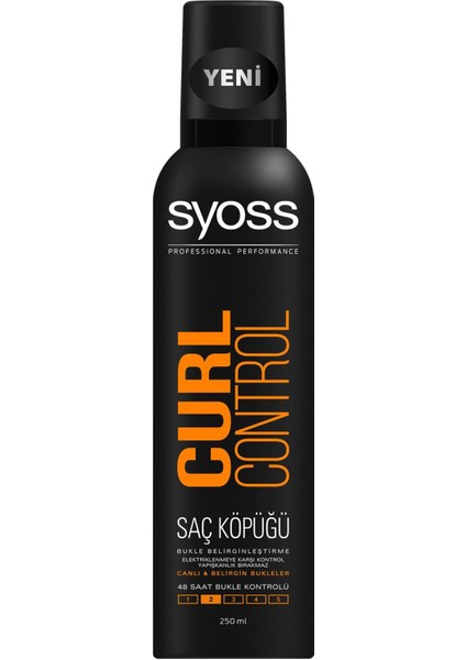 Curl Control Saç Köpüğü 250 ml Kategori: Saç Köpüğü